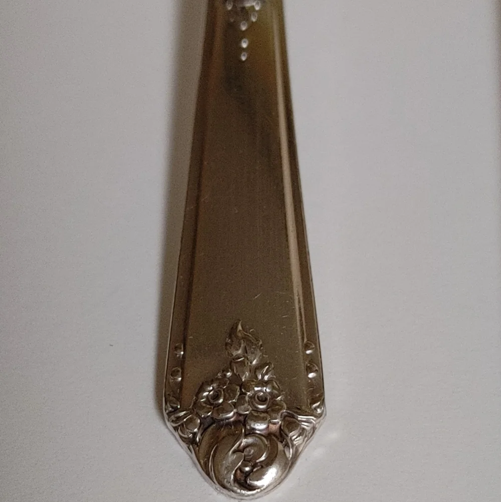 6 Tudor Plate Oneida Community Teaspoons